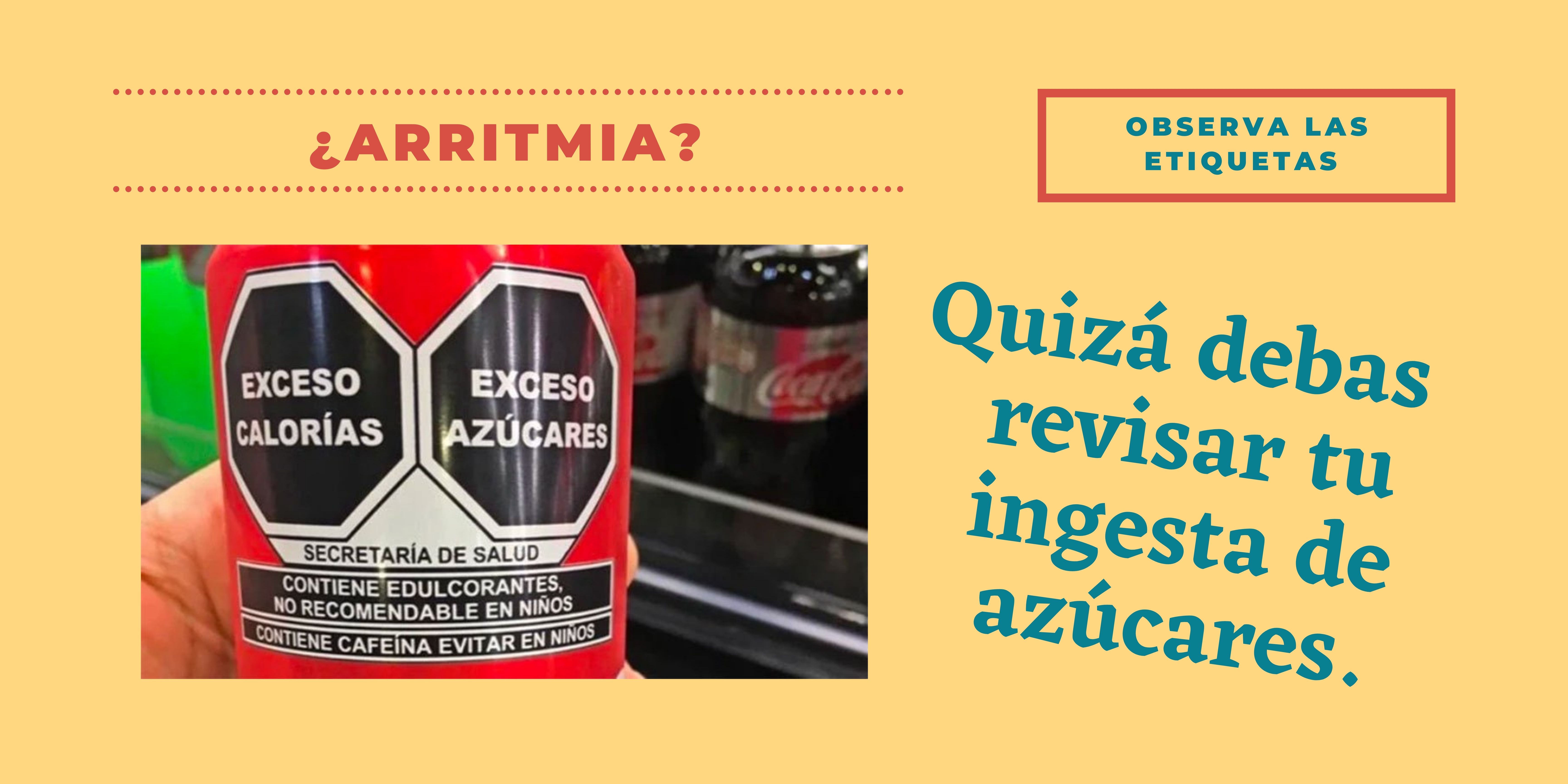 ¿Arritmia? Revisa tu ingesta de azúcares.