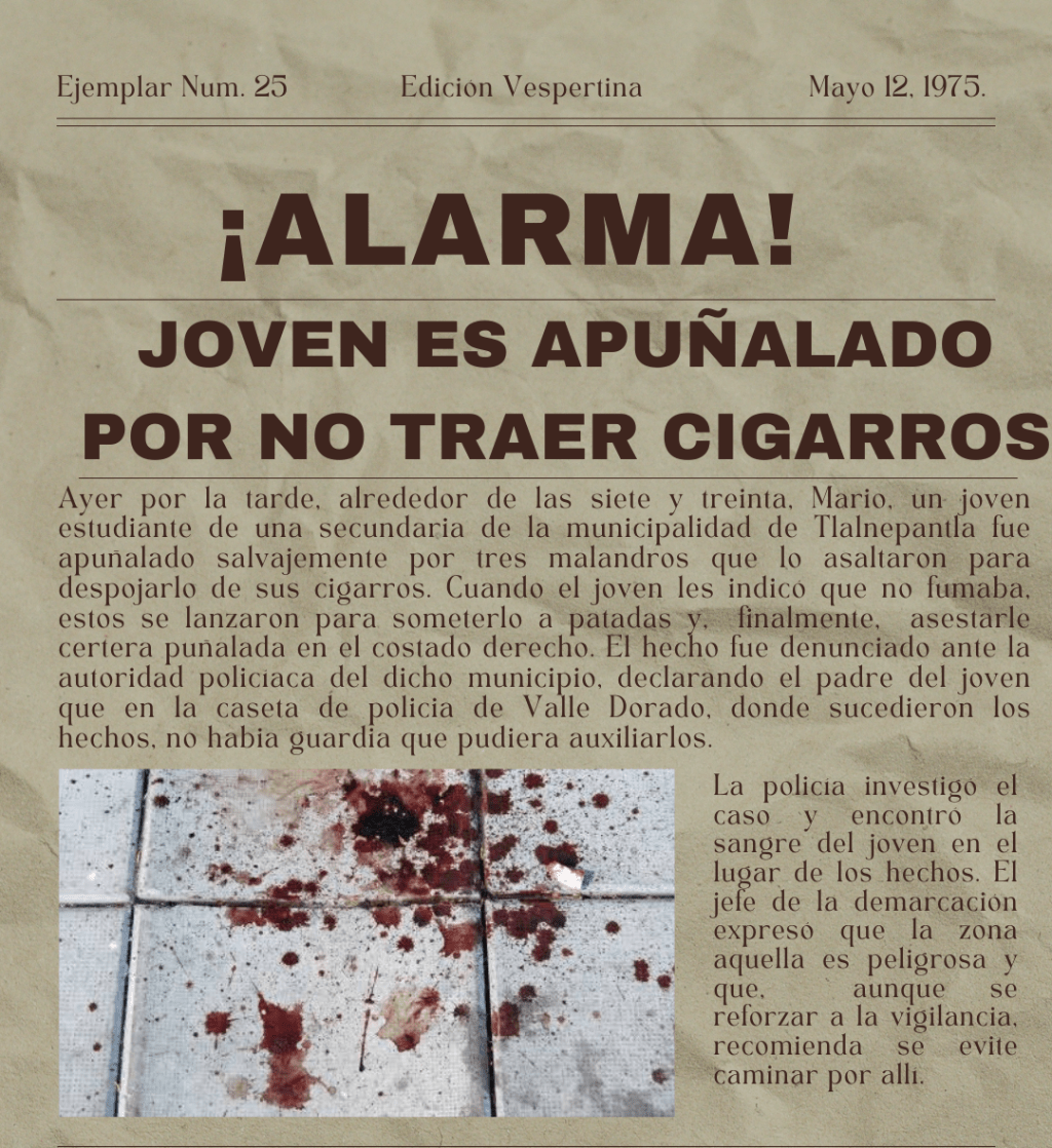 Joven es Apuñalado Por no Traer&nbsp;Cigarros
