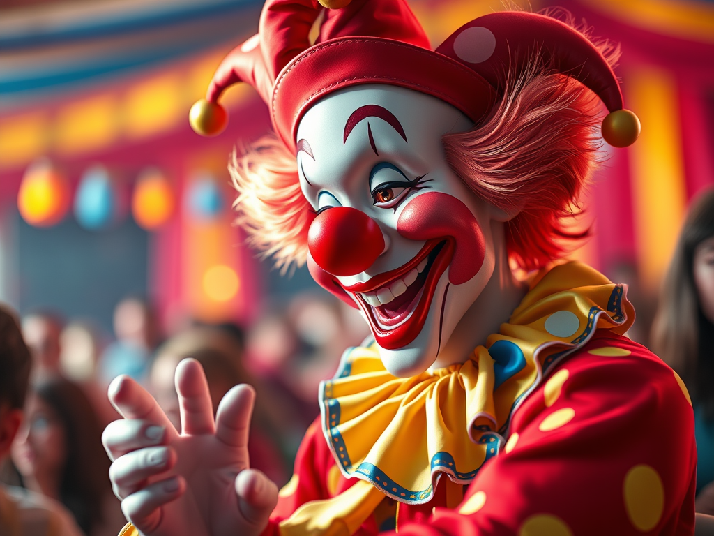 Lo dice el payaso, no&nbsp;yo.