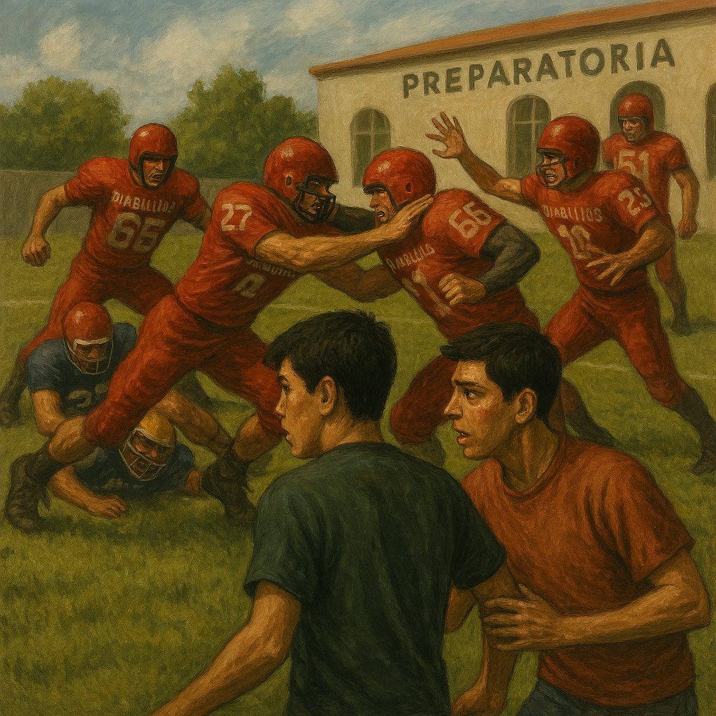 Los Diablillos de la Prepa 1: Sangre, Sudor y… ¡Huida!